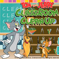 Игра Игра Том и Джерри: Уборка в школе